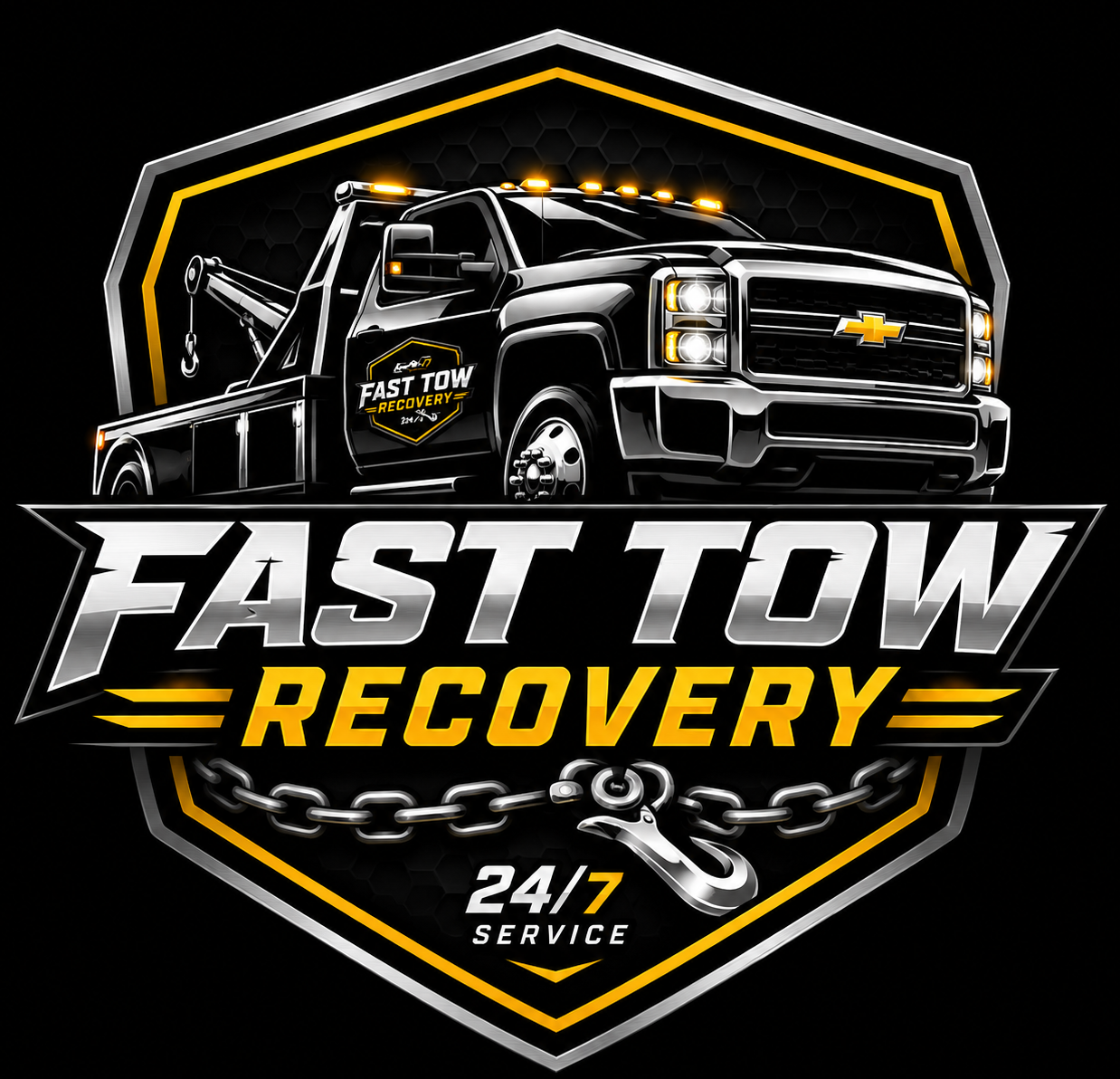 FAST TOW RECOVERY Logo